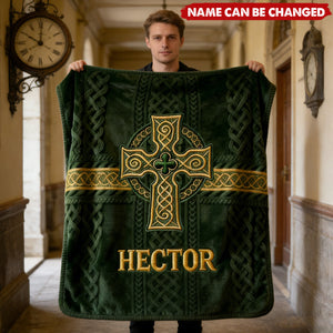 St.Patrick's Day - Personalized Irish Blanket