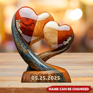 You And Me We Got This - Personalized Couple Custom Shaped Acrylic Plaque