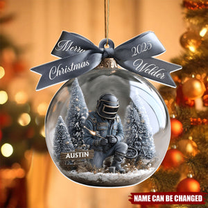 Strong Welder - Personalized Christmas Acrylic Ornament