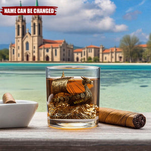 Viking - Personalized Whiskey Glass