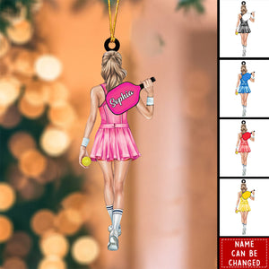 Personalized Pickleball Ornament - Gift For Pickleball Lover
