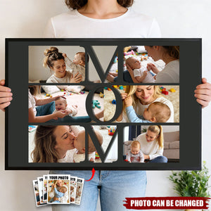 Custom Photo Mom Collage - Personalized Poster Prints - Mother's Day Gift
