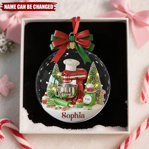 Stand Mixer - Personalized Christmas Acrylic Ornament