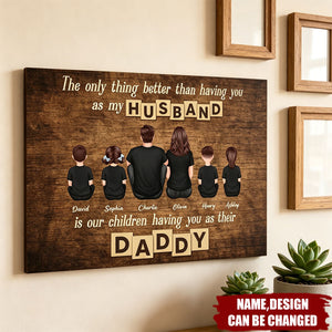The Only Thing Better Than Gift for Dad Grandpa - Personalized Poster - Gift For Dad, Husband or Grandpa