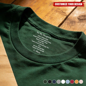 Never Forget That I Love You Gift For Son - Personalized Shirt