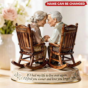 Growing Old Together - Personalized Gifts For Couple Acrylic Plaque