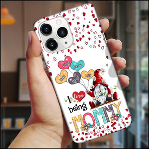 Grandma Dwarf Balloons Personalized Heart Phone case