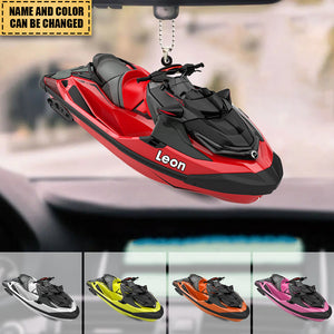 Personalized Watercraft Boat Acrylic Ornament