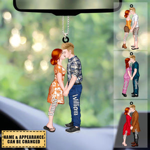 Military Fireifighter Nurse EMS Police Couple-Gift For Him/ Gift For Her- Christmas Gift- Personalized Car Ornament