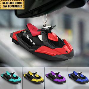 Personalized Water Craft Boat Acrylic Ornament