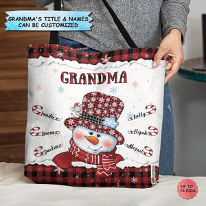 Personalized Tote Bag - Gift For Grandma - Grandma's Sweethearts