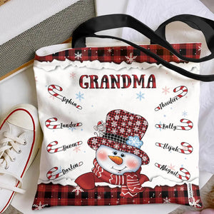 Personalized Tote Bag - Gift For Grandma - Grandma's Sweethearts