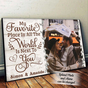 Favorite Place In All The World Custom Poster