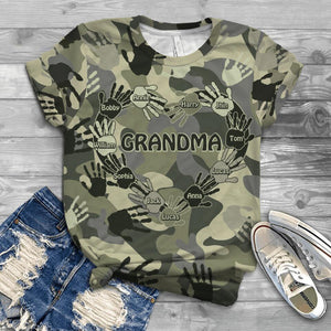 Personalized Grandma Kid Tshirt