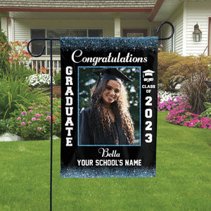 Personalized Senior Class of 2023 Graduation Senior Garden Flag