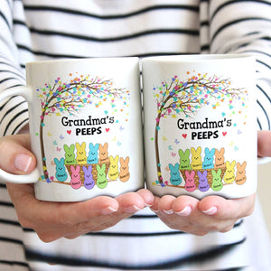 Personalized Grandma Mom Mother's Day Bunny Easter Mug