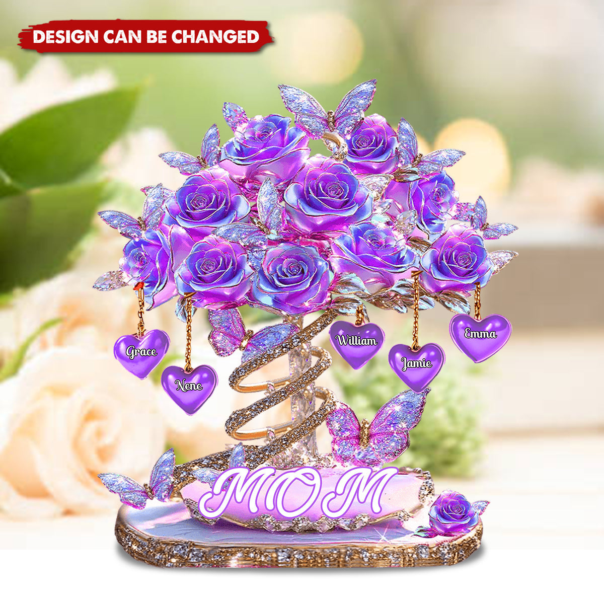 Best Mom Ever - Personalized Mother Custom Shaped Acrylic Plaque