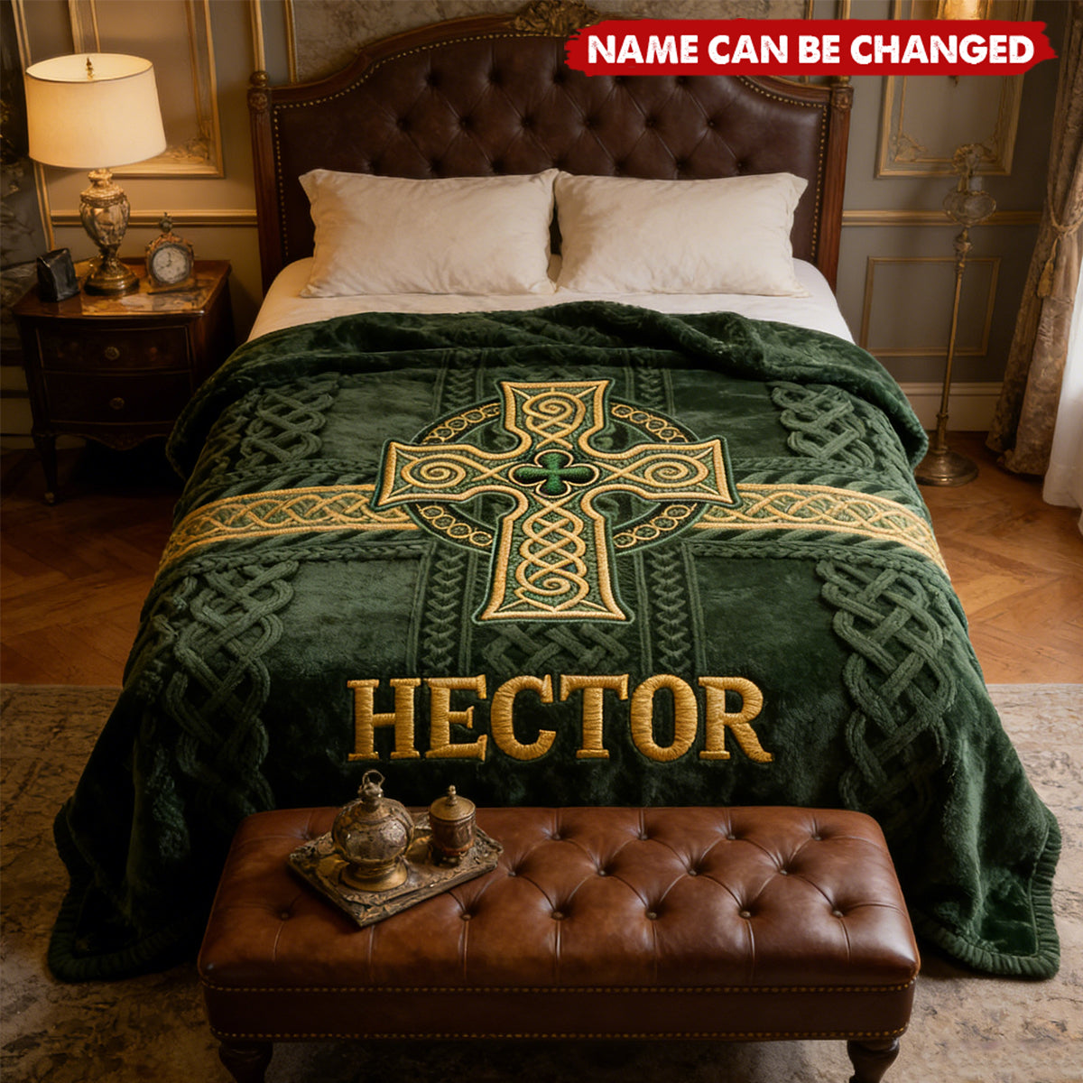 St.Patrick's Day - Personalized Irish Blanket