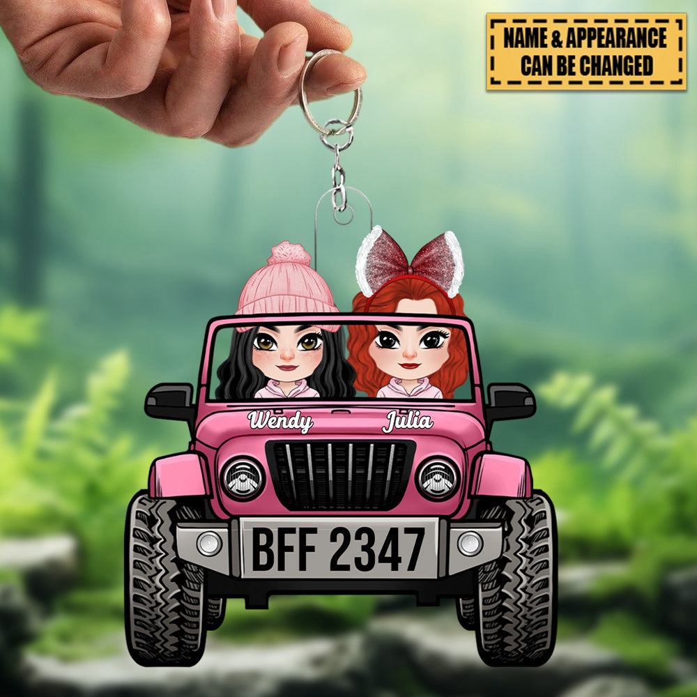Off-road Car Keychain , Gift For Couples, Husband, Wife, Friends