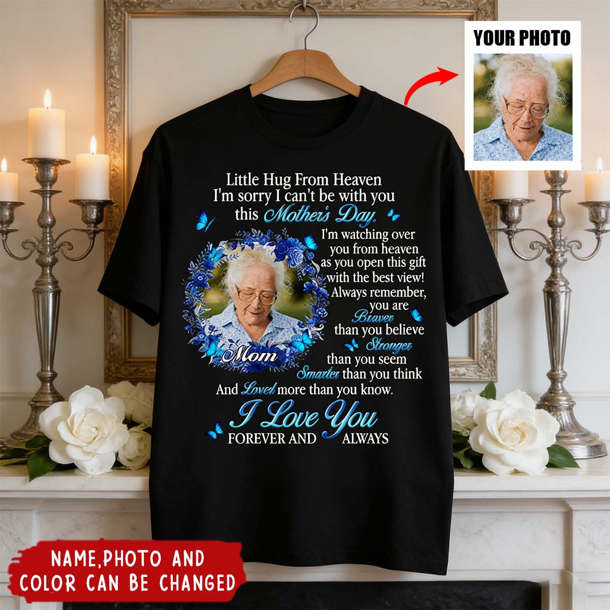 Little Hug From Heaven - Personalized T-Shirt