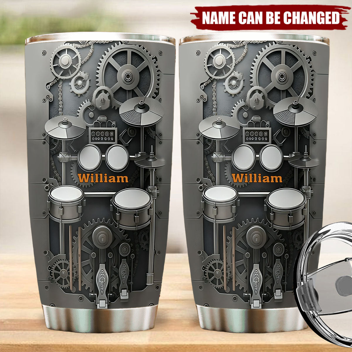 Drummer Life - Personalized Tumbler