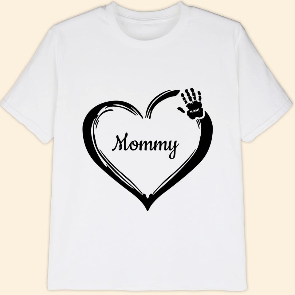 Personalized Mom|Grandma T Shirt