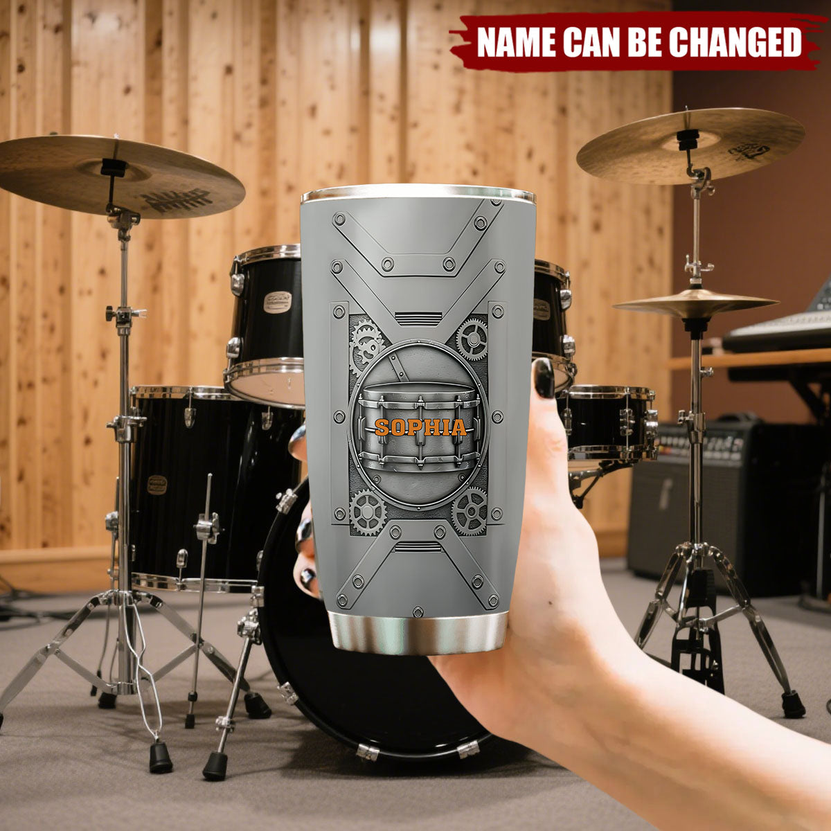 Drummer Life - Personalized Tumbler