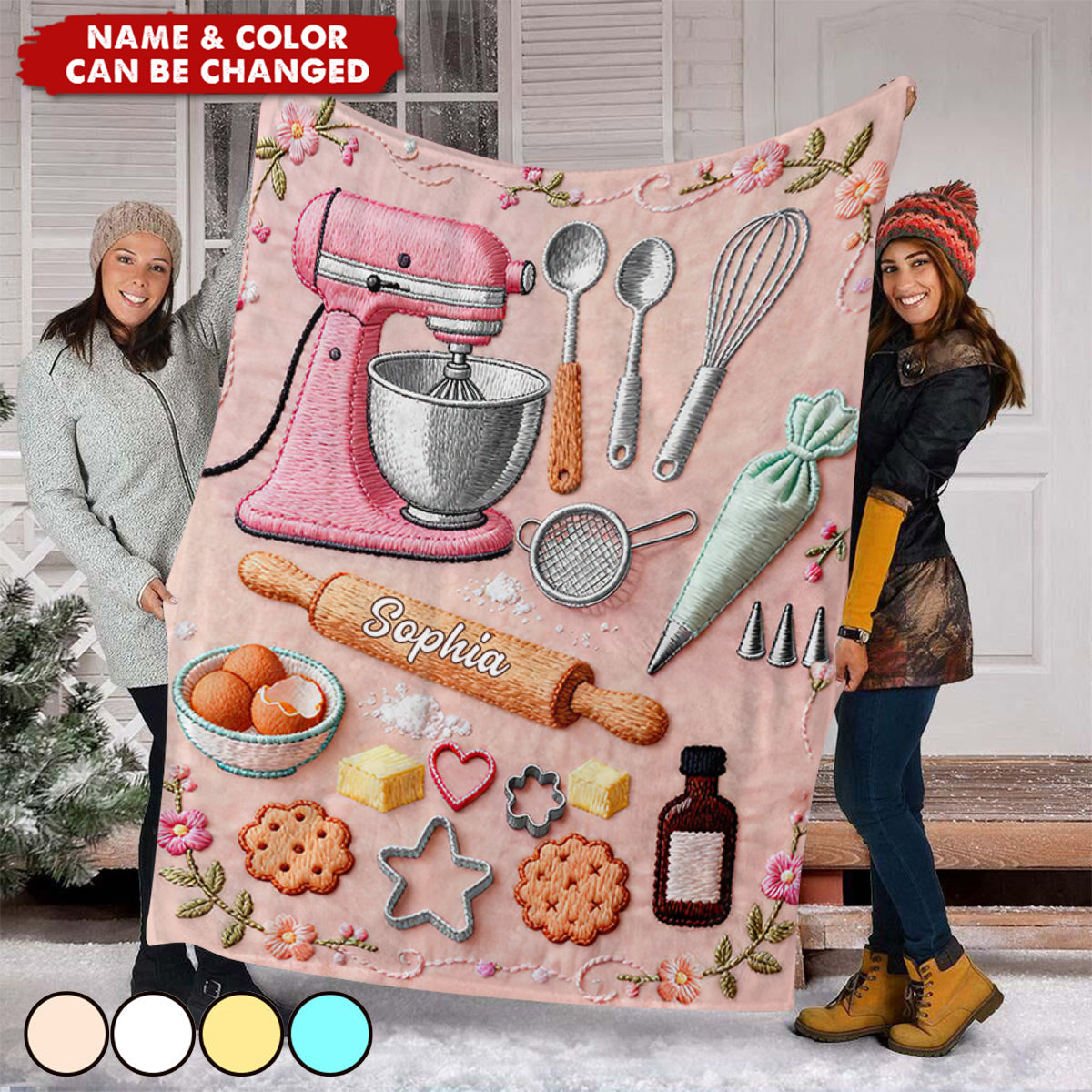 Love Baking - Personalized Baking Blanket