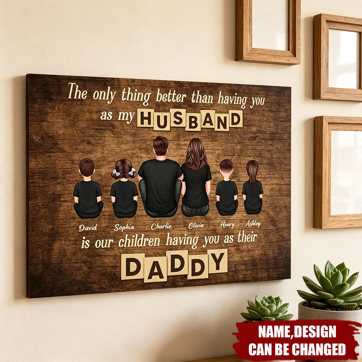 The Only Thing Better Than Gift for Dad Grandpa - Personalized Poster - Gift For Dad, Husband or Grandpa
