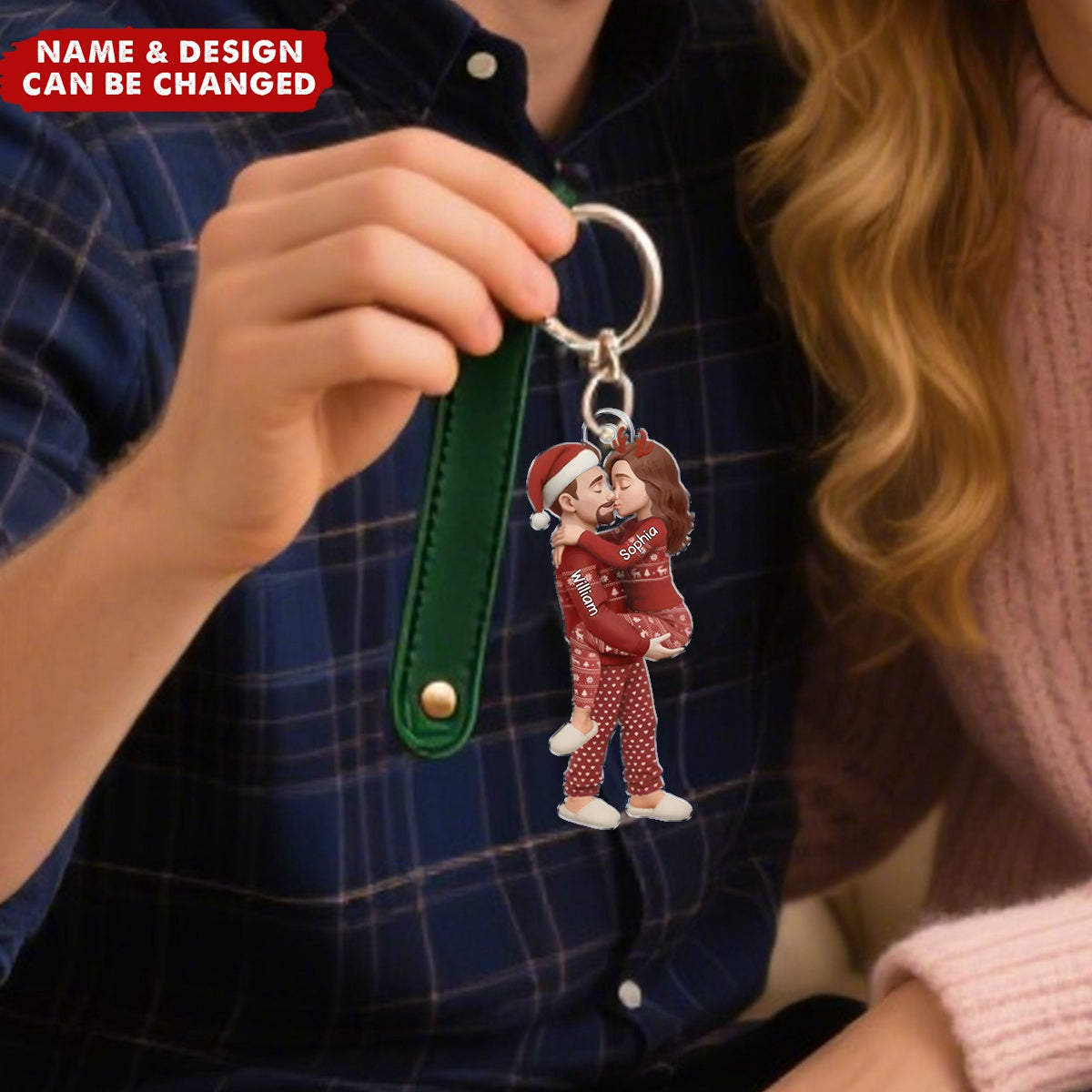 Gifts For Husband And Wife - Personalized Keychain