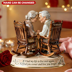 Growing Old Together - Personalized Gifts For Couple Acrylic Plaque