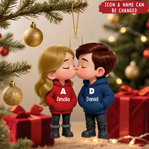 Christmas Gift For Him For Her - Personalized Acrylic Ornament