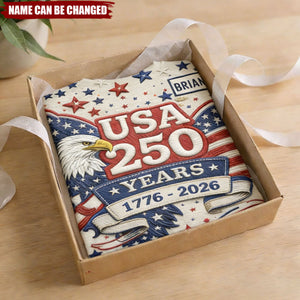 US 250th Anniversary - Personalized Pontoon All Over Shirt