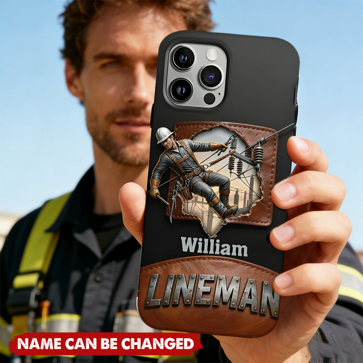 Cool Lineman - Personalized Lineman Full Print Phone Case