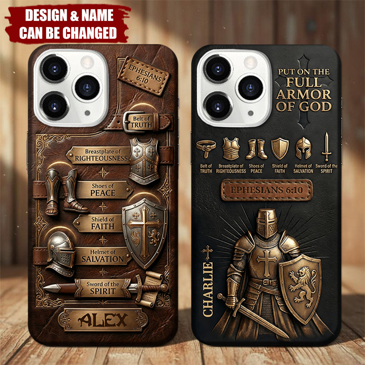 The Armor of God Phone Case - Personalized Gifts For Christians