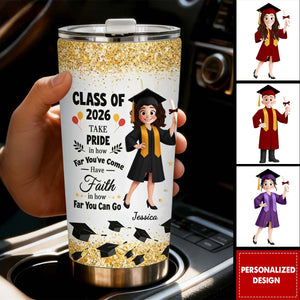 Graduation Nutrition Fact New Version, Personalized Tumbler, Funny Gift For Graduate