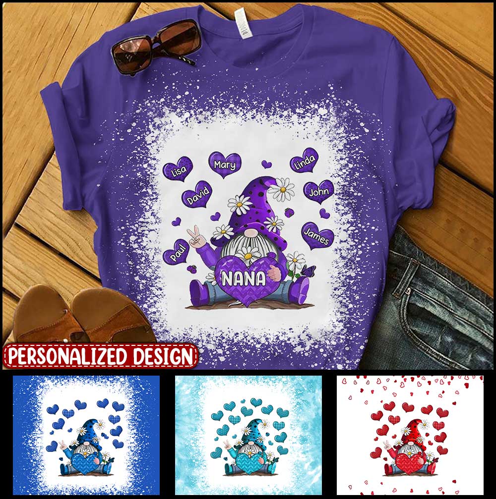 Dwarf Grandma Mom Sweet Heart Personalized 3D T-Shirt