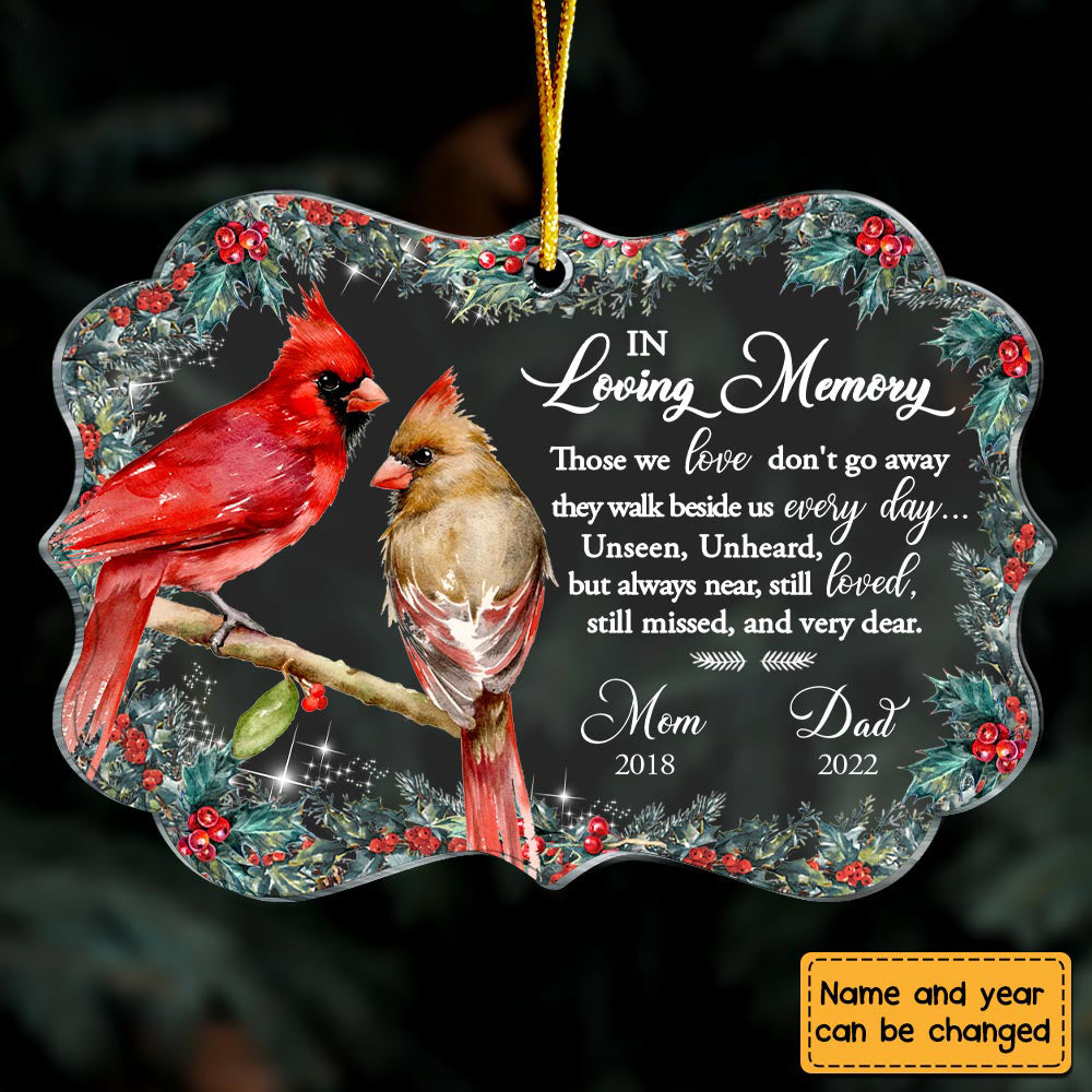 Memorial Christmas In Loving Memory Christmas Benelux Ornament