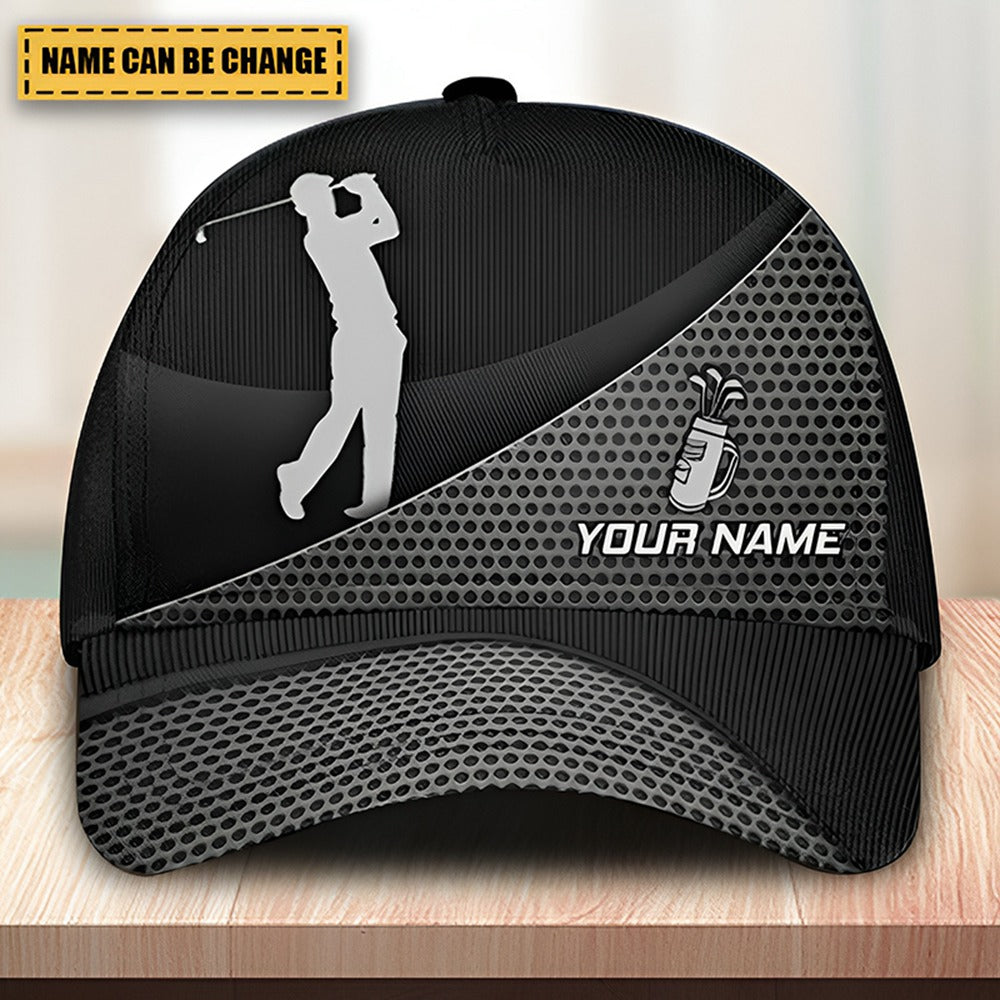 Personalized Golf Metal Multicolor Classic Cap