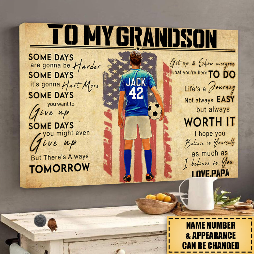 Personalized Soccer Poster-Gifts For Soccer Players