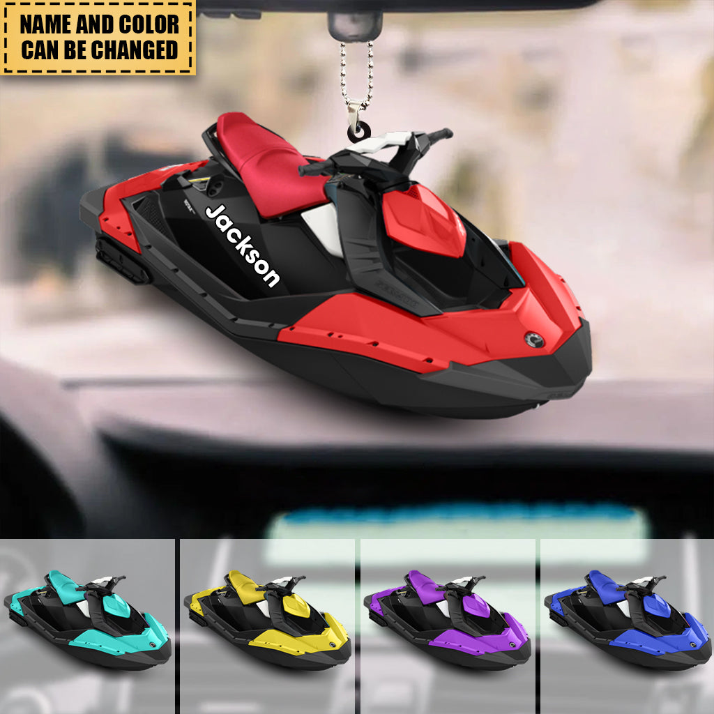 Personalized Water Craft Boat Acrylic Ornament