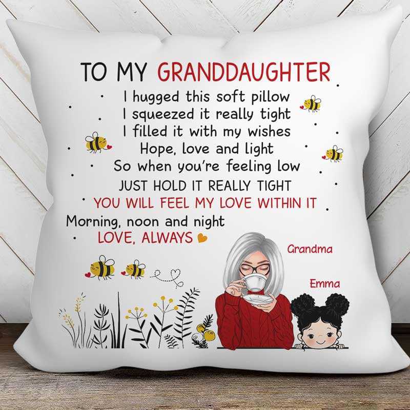 To my granddaughter pillowcase cheap