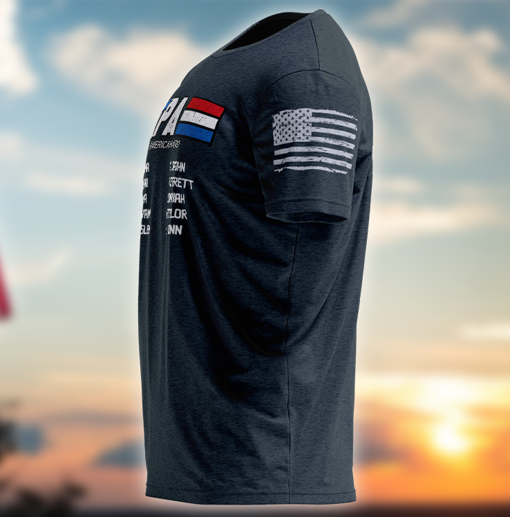 Personalized Papa A Real Hero T-Shirt